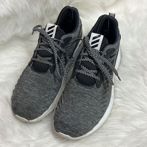 Adidas Alphabounce RC Running size 8 Charcoal and black Bin 22 - Picture 3 of 12